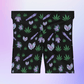 Stoner Babe Crystal Biker Shorts