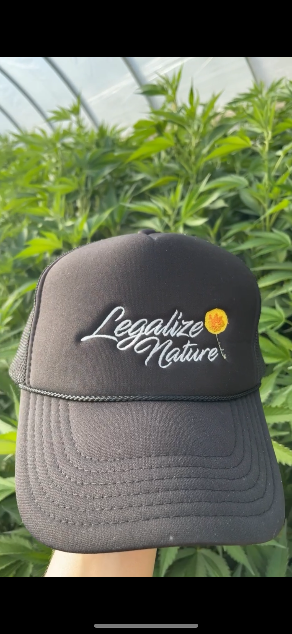 Legalize Nature Trucker Hat