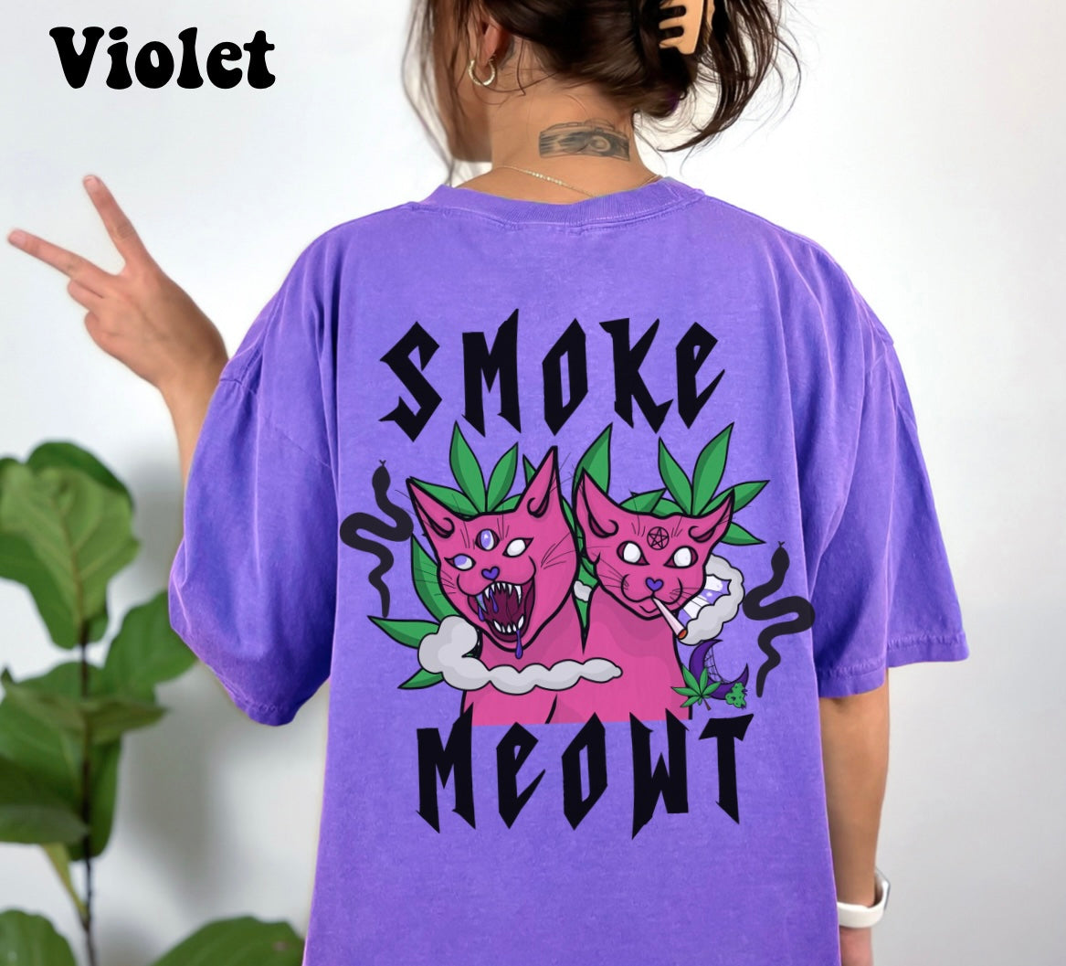 Smoke Meowt Tee