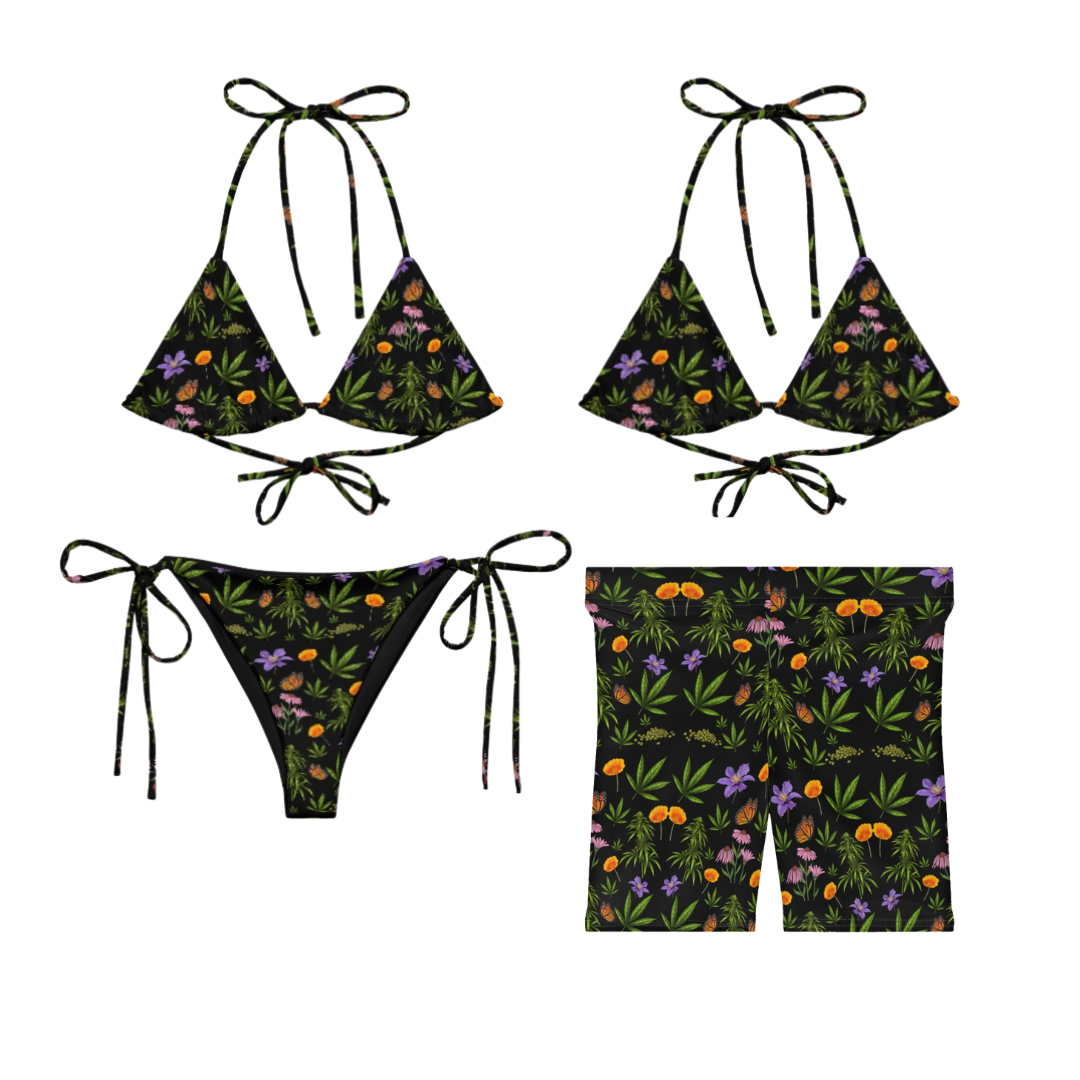 Garden Babe Bikini Top