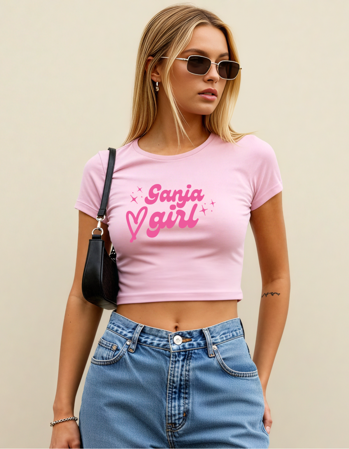 Ganja Girl Crop Top