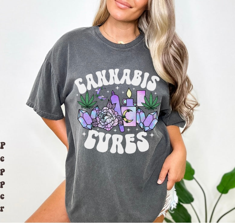 Cannabis Cures Tee