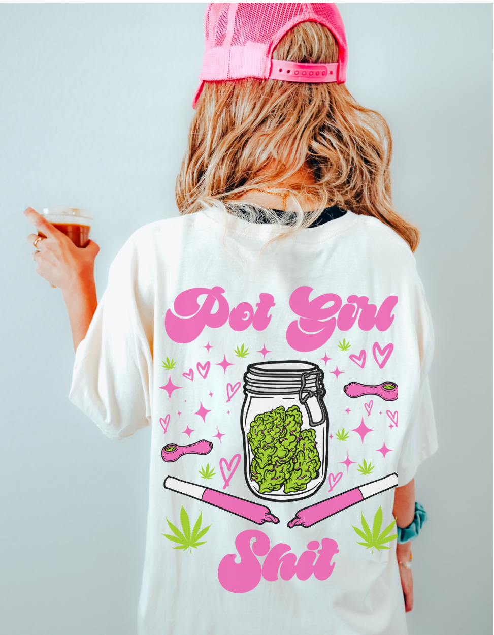 Pot Girl Shit Tee