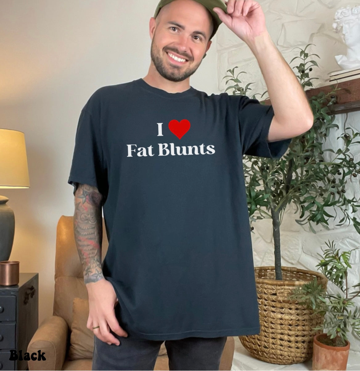 I Heart Fat Blunts Tee