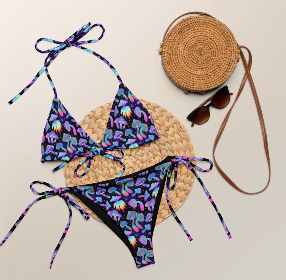 Magic Mushroom String Bikini