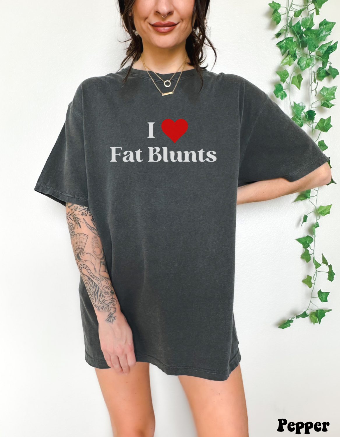 I Heart Fat Blunts Tee