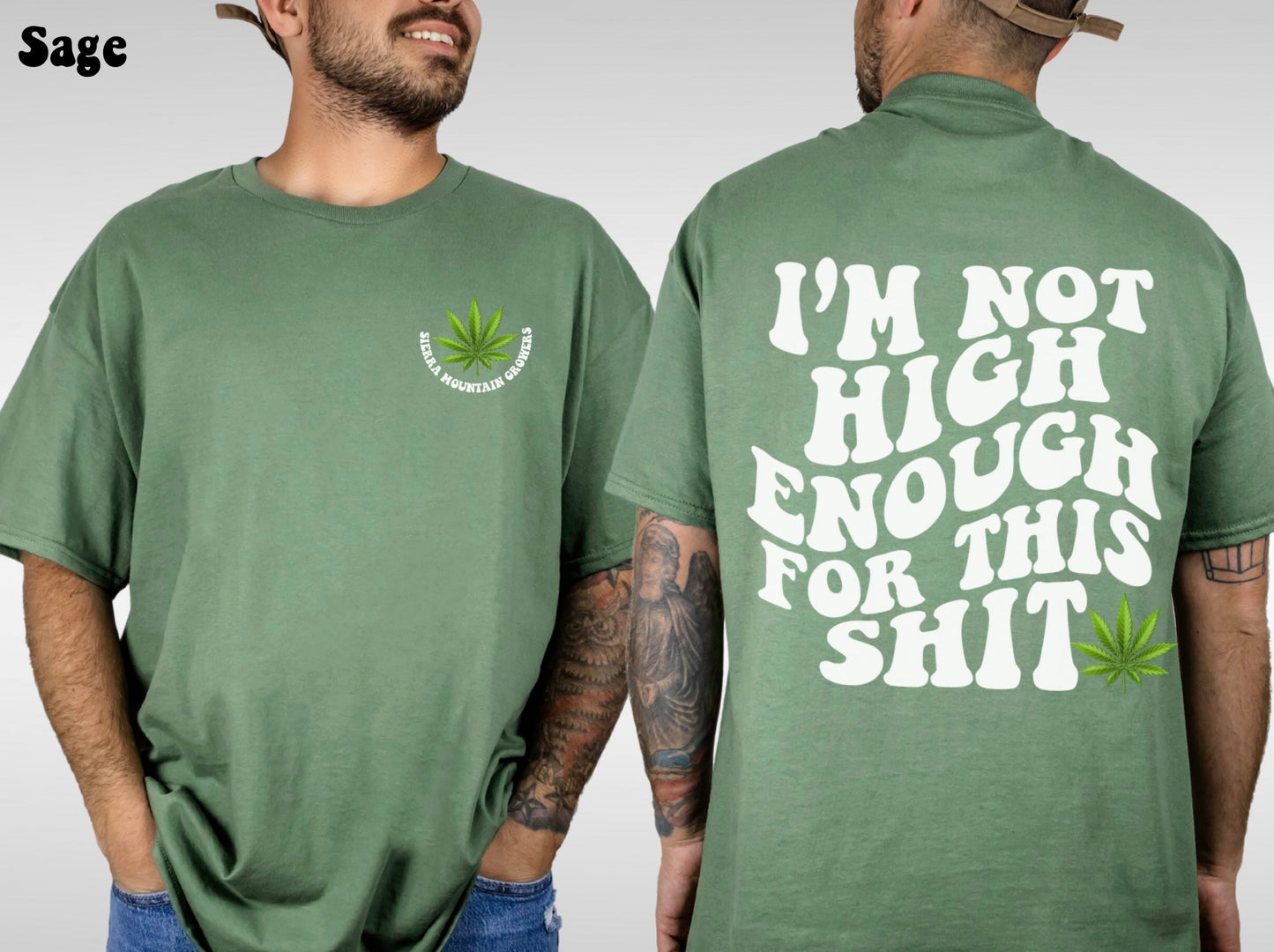 Not High Enough T-shirt(Unisex)