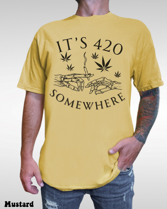 It’s 420 Somewhere T-shirt