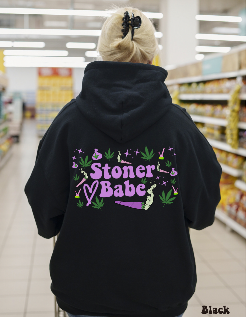 Stoner Babe Hoodie