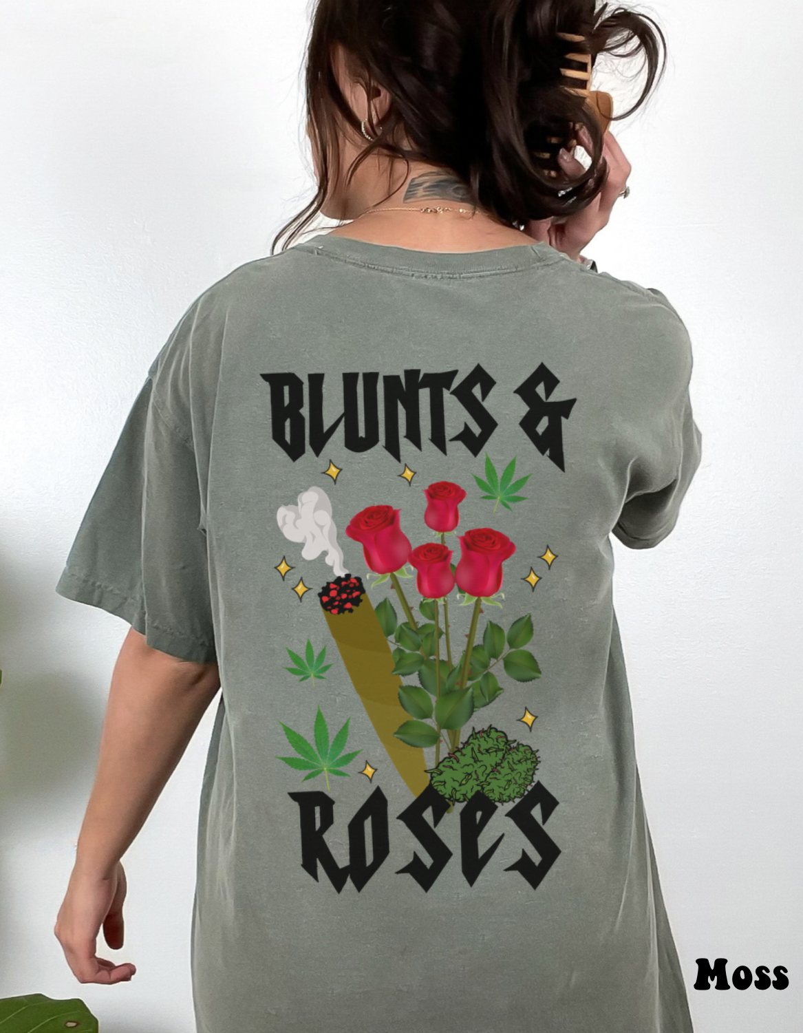 Blunts & Roses T-shirt