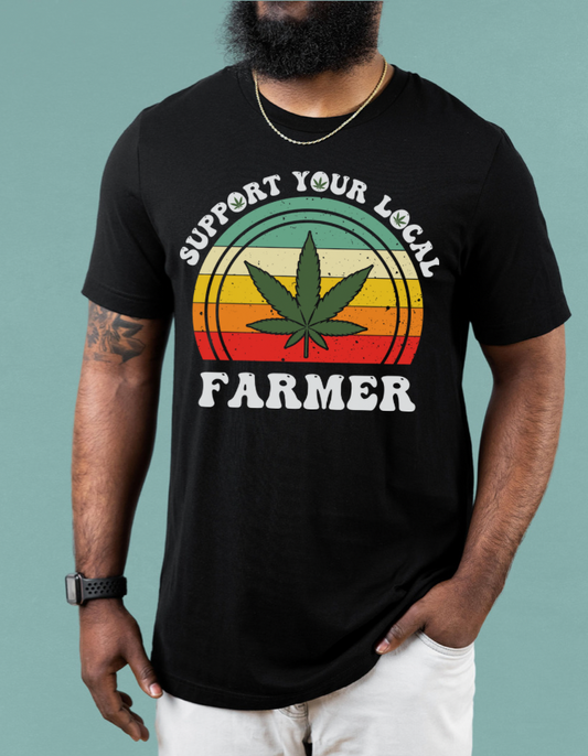 Support Your Local Farmer Tee(Unisex)