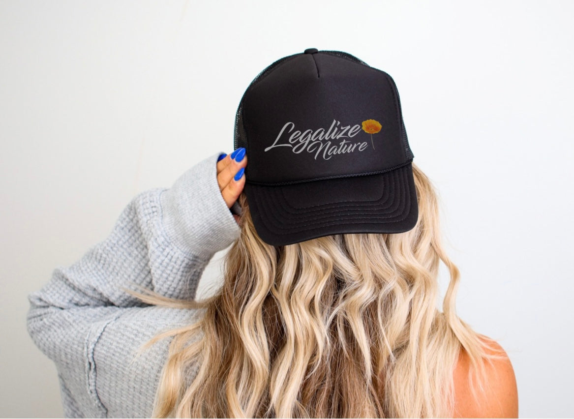 Legalize Nature Trucker Hat