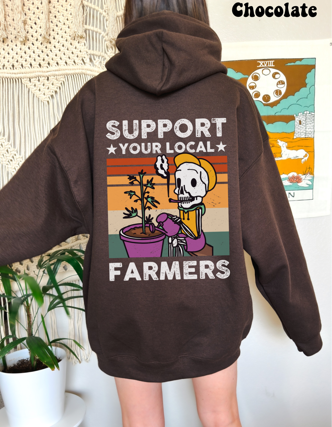 Support Your Local Farmers Hoodie