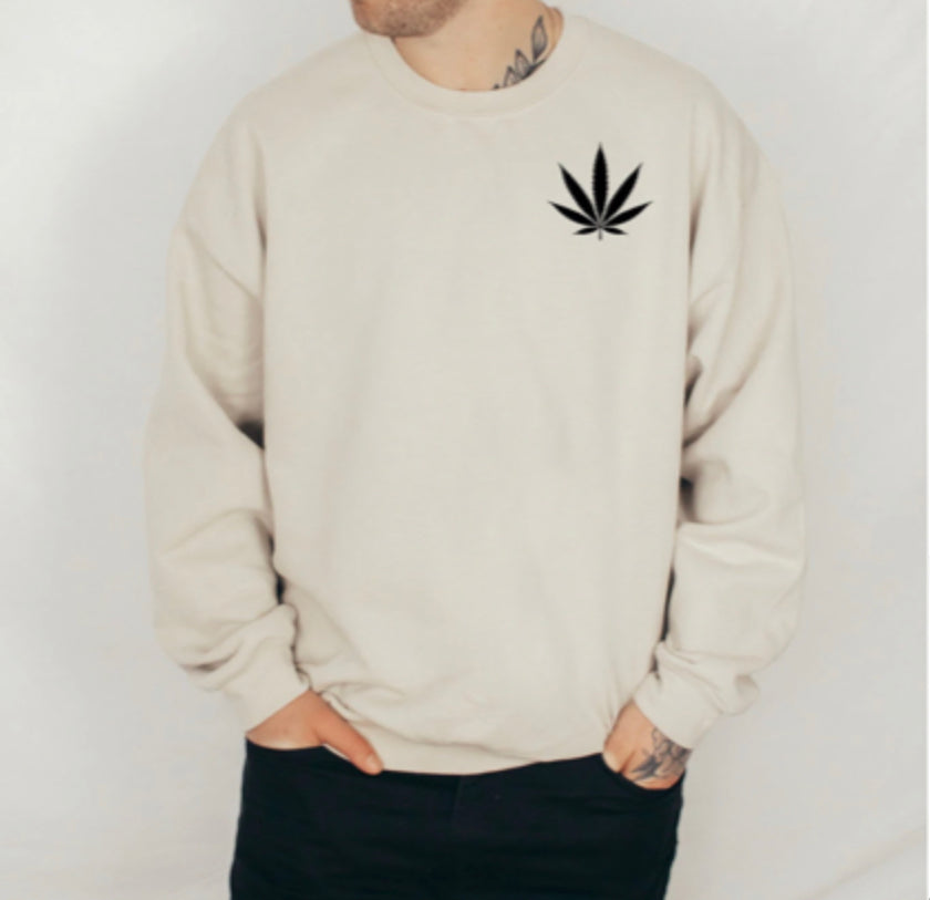 If She Smokes The Reefer Crewneck Sweatshirt(Unisex)