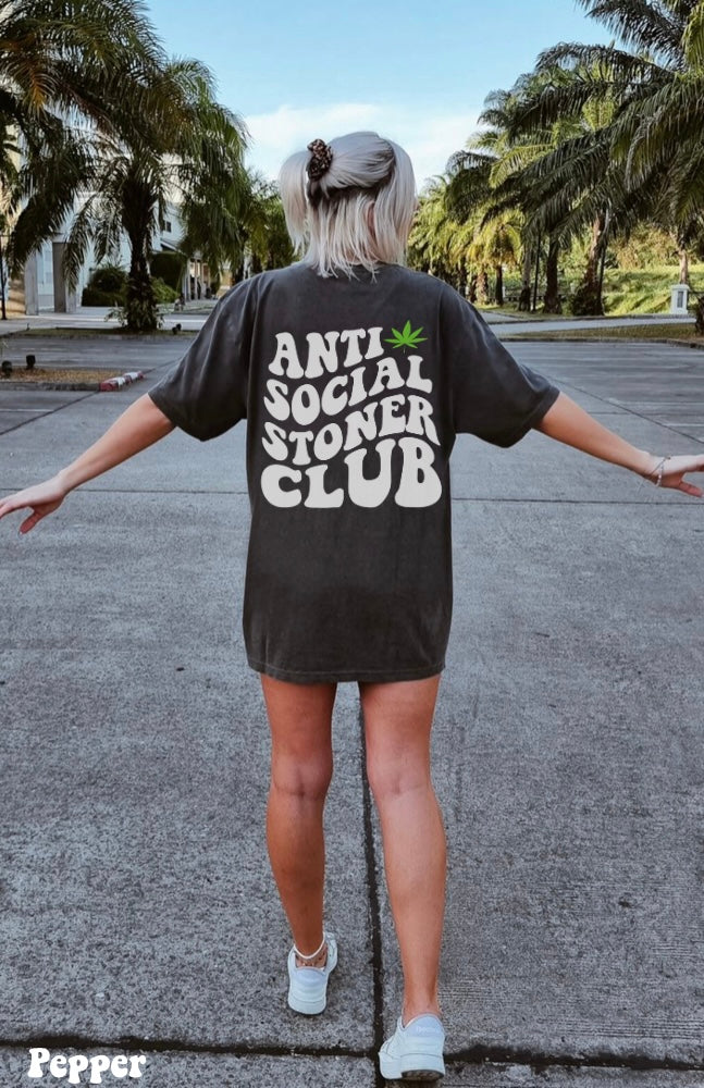 Anti-Social Stoner Club T-shirt