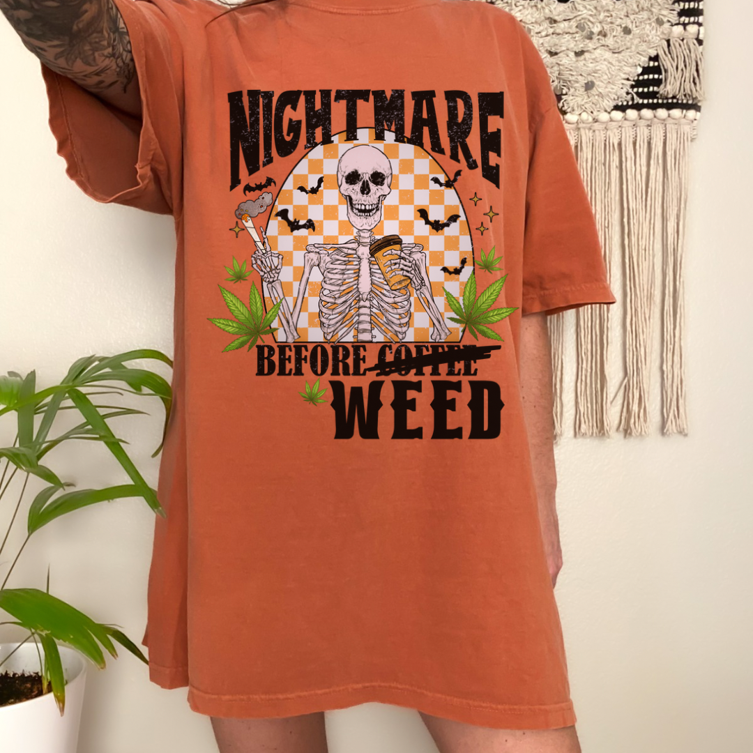 Nightmare Before Weed T-shirt