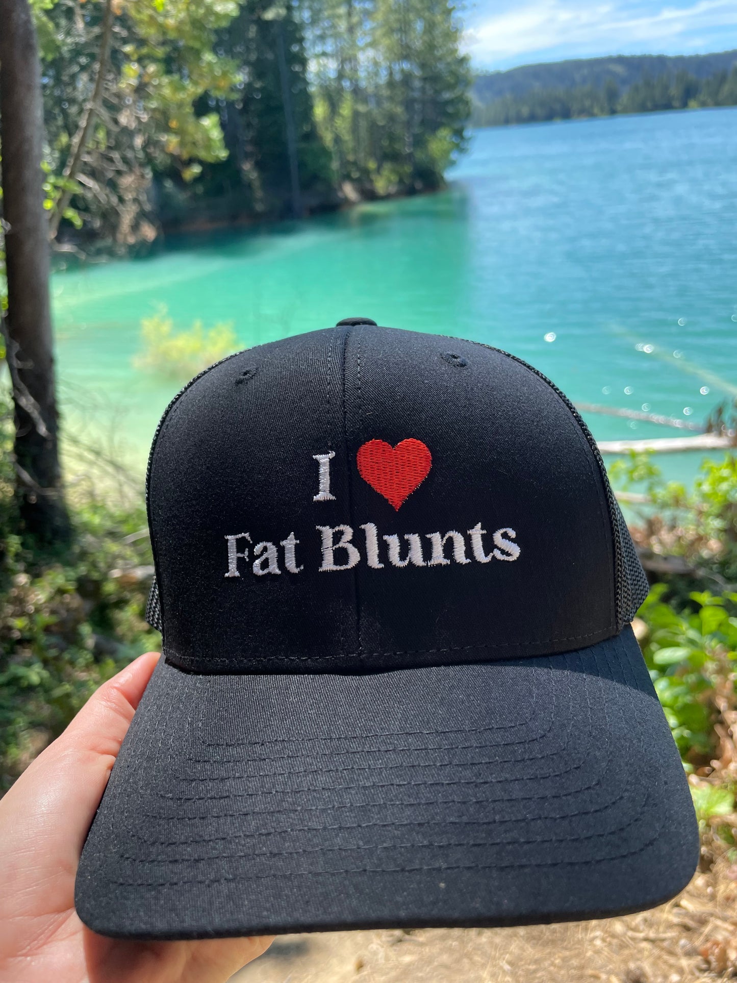 I Heart Blunts Trucker Hat