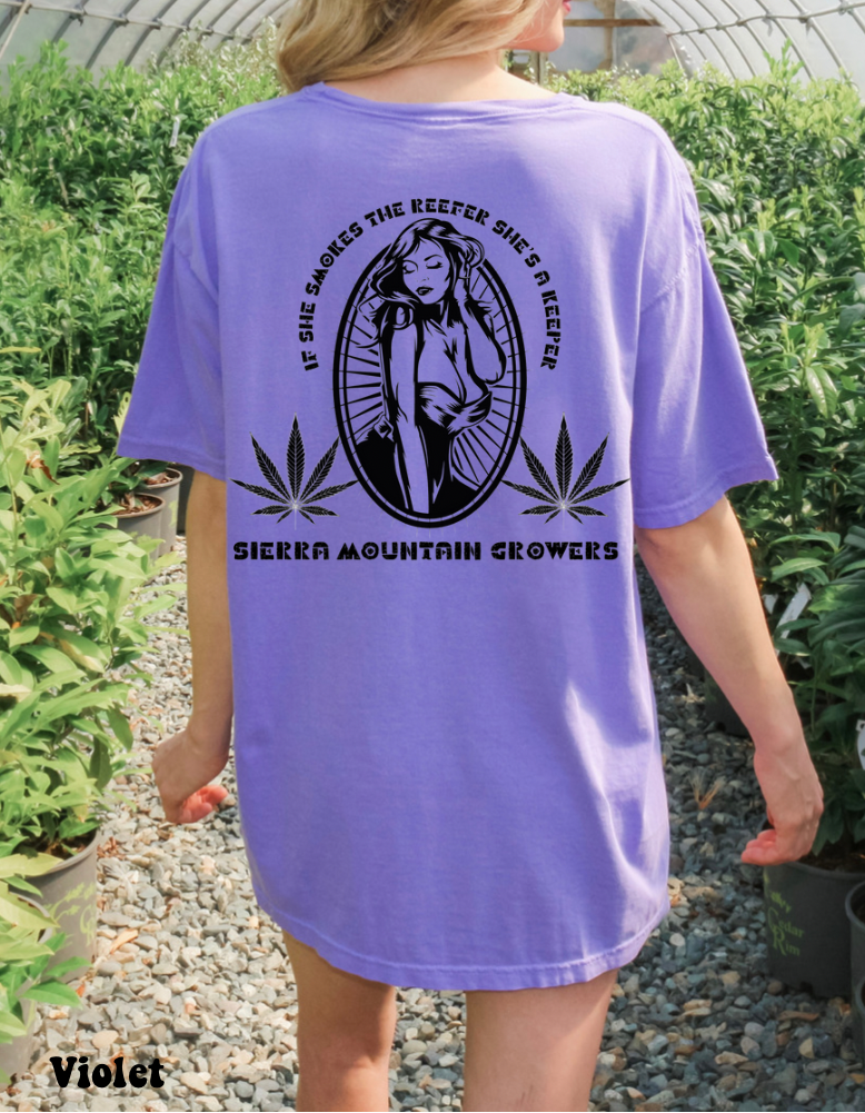 If She Smokes The Reefer She’s A Keeper Tee