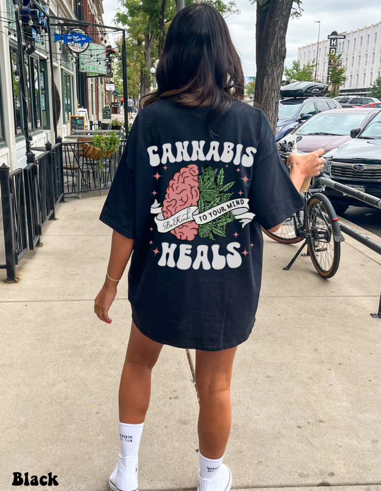 Cannabis Heals T-shirt(Unisex)