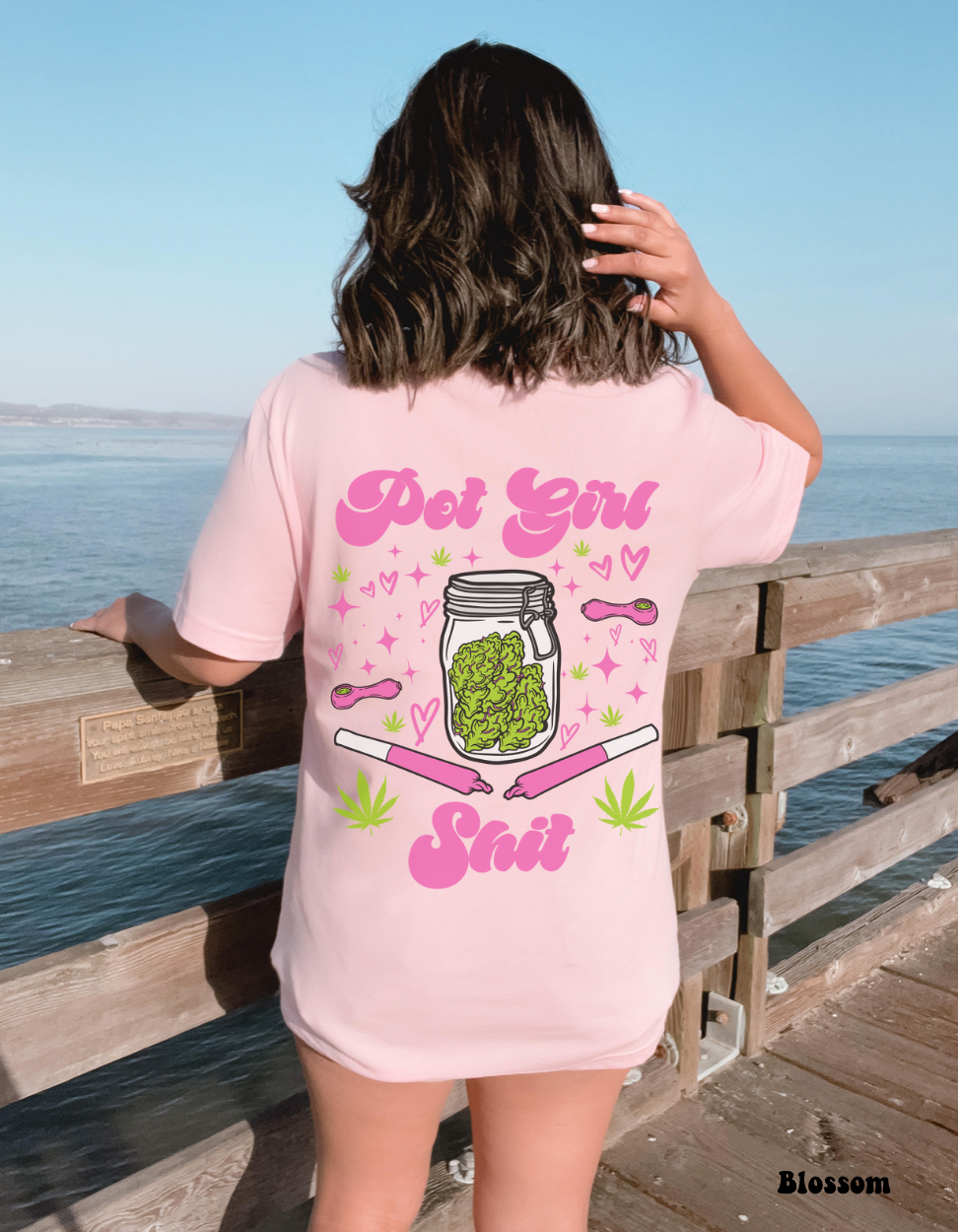 Pot Girl Shit Tee