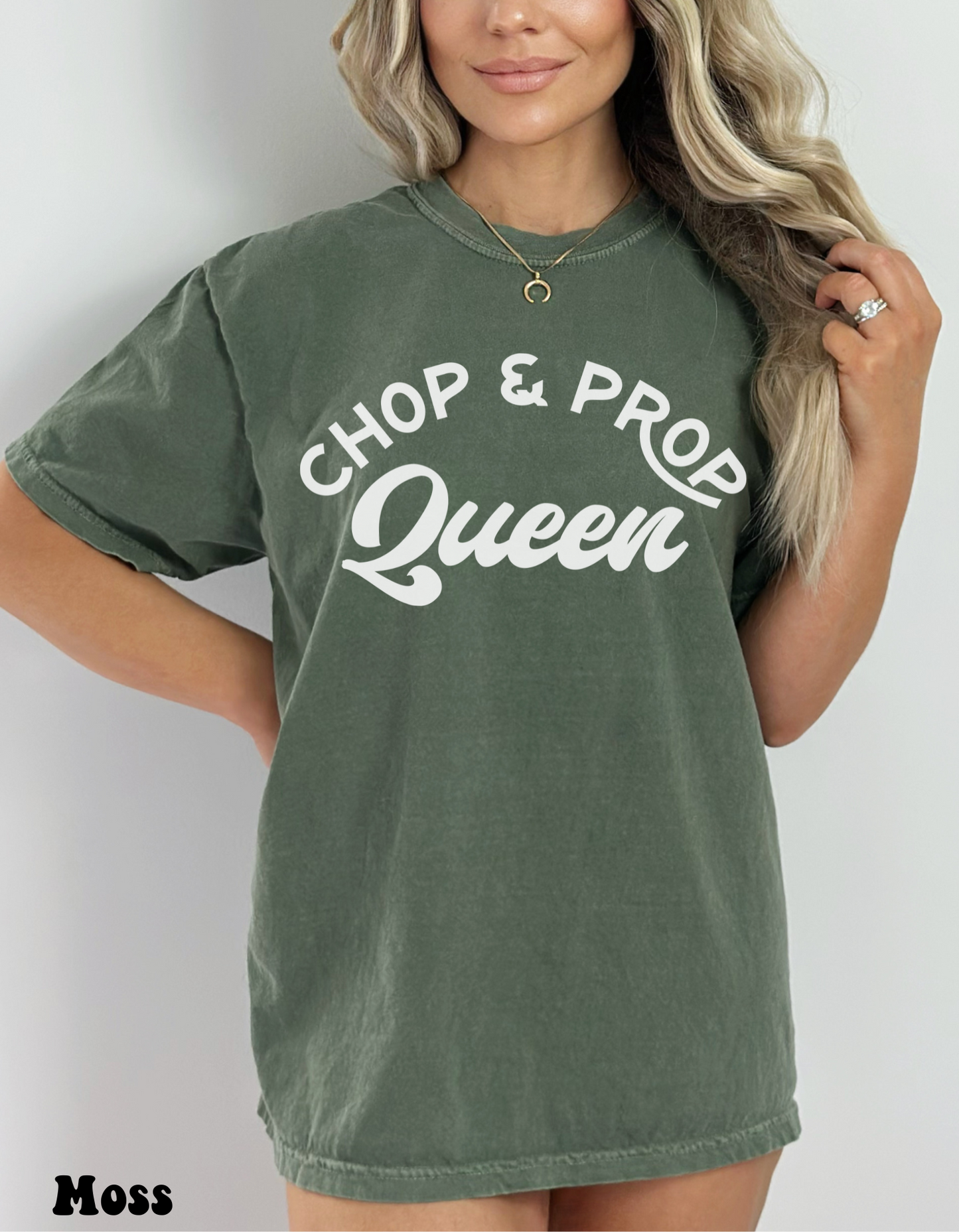 Chop & Prop Queen Tee