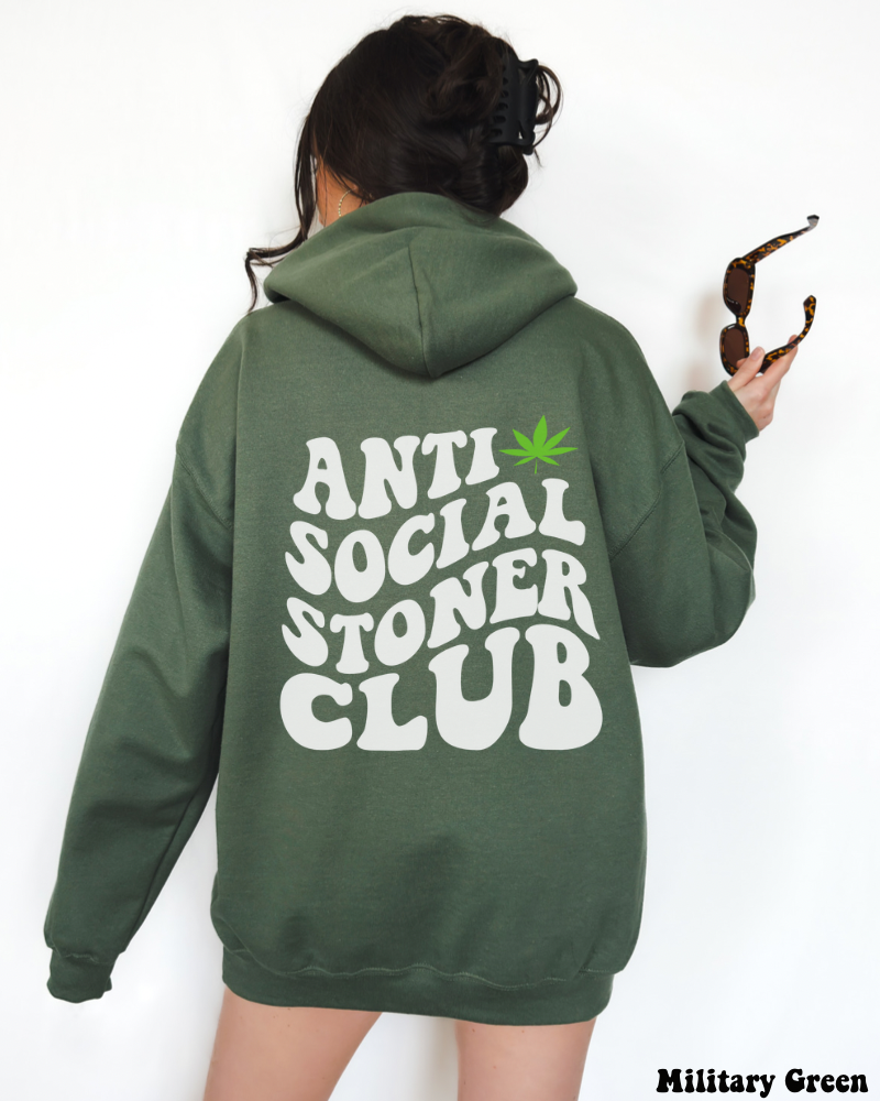 Anti-Social Stoner Hoodie (Unisex)