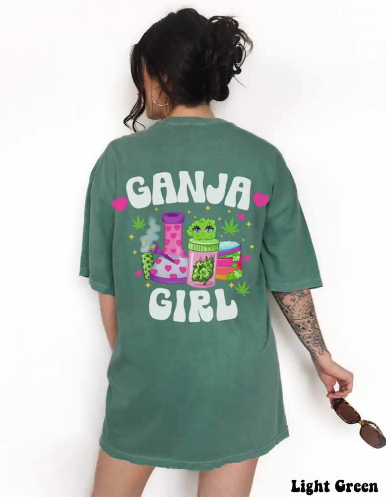 Ganja Girl Comfort Colors Tee