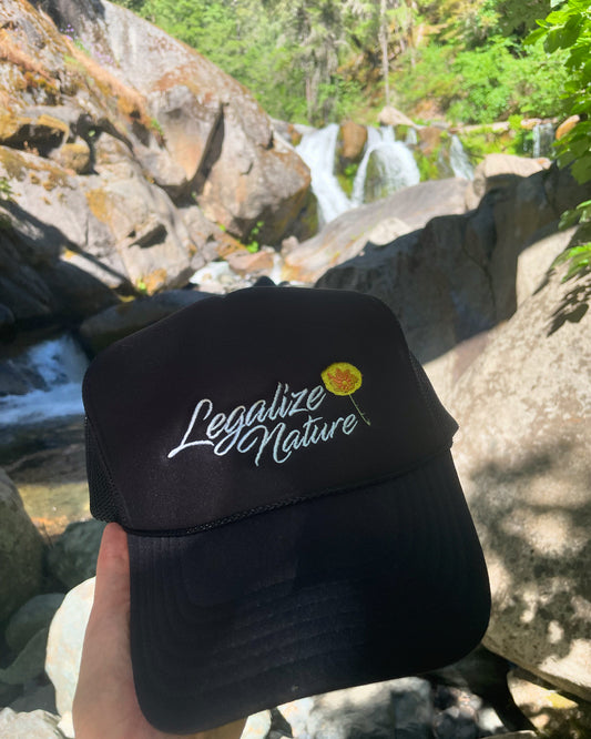 Legalize Nature Trucker Hat