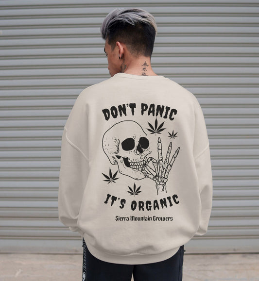 Don’t Panic It’s Organic Unisex Crewneck