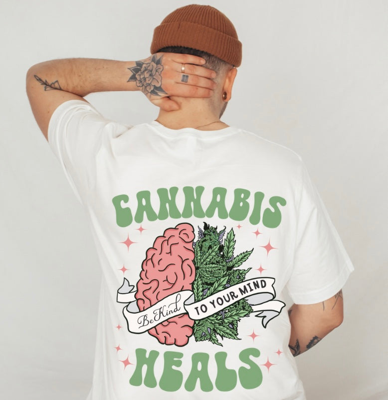 Cannabis Heals T-shirt(Unisex)