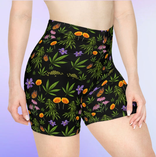 Garden Babe Women's Biker Shorts