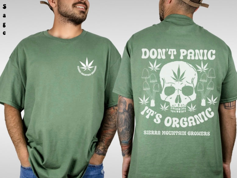 Don’t  Panic It’s Organic T-shirt(Unisex)