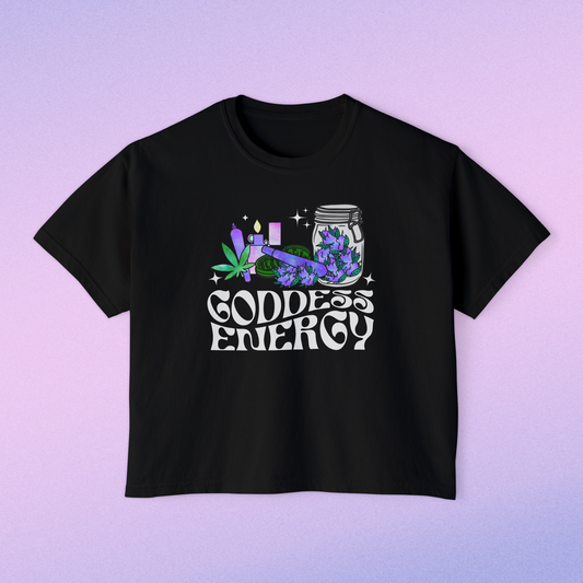 Goddess Energy Cropped Tee