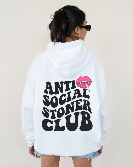 Anti Social Stoner Club Hoodie