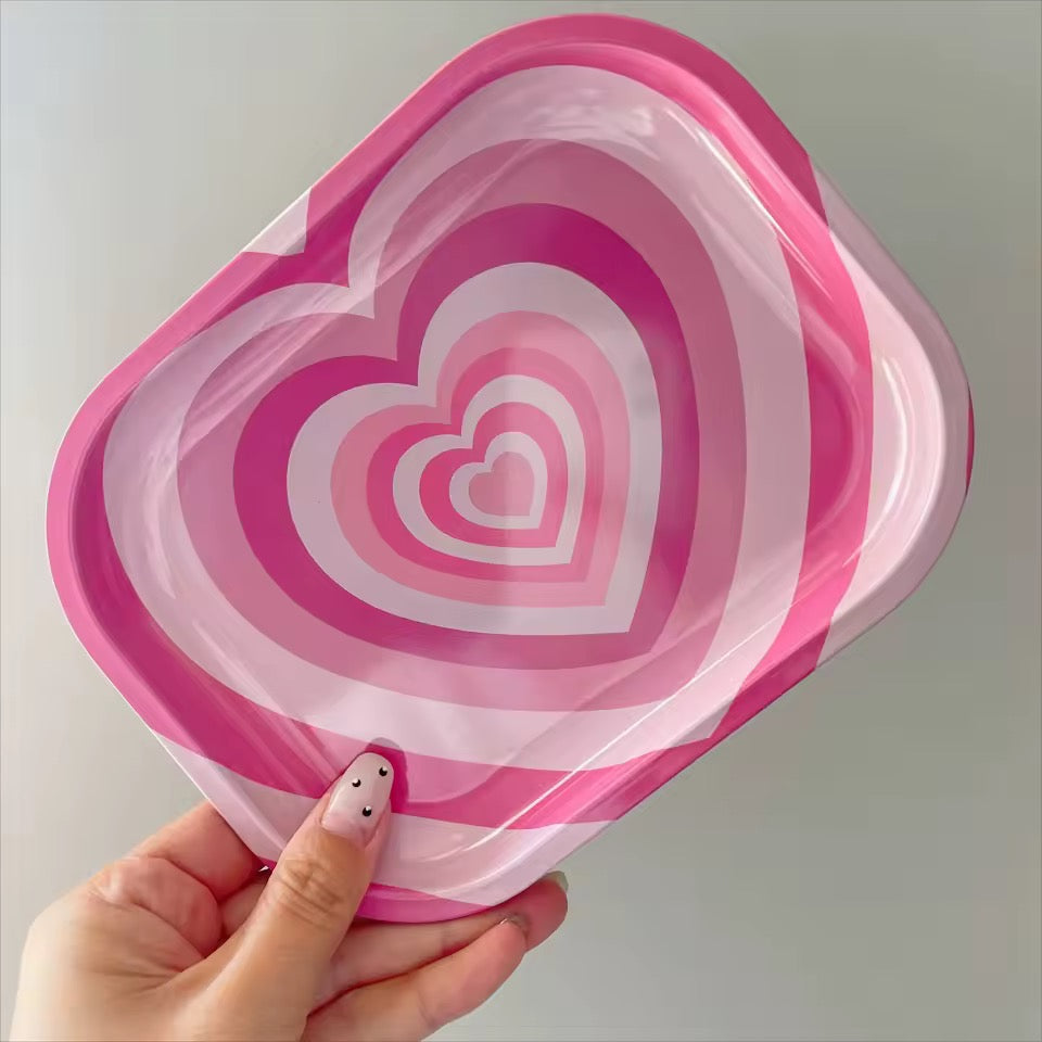 Pink Hearts 3 pcs Set