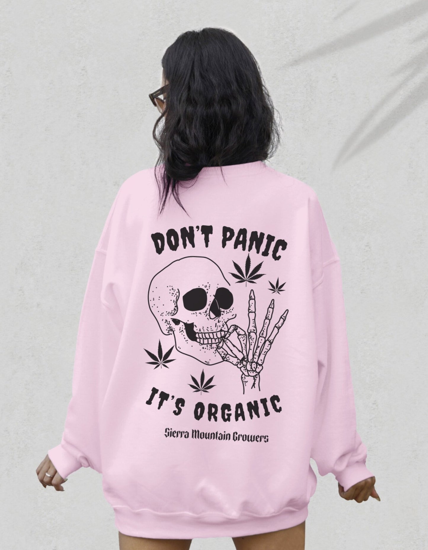 Don’t Panic It’s Organic Unisex Crewneck