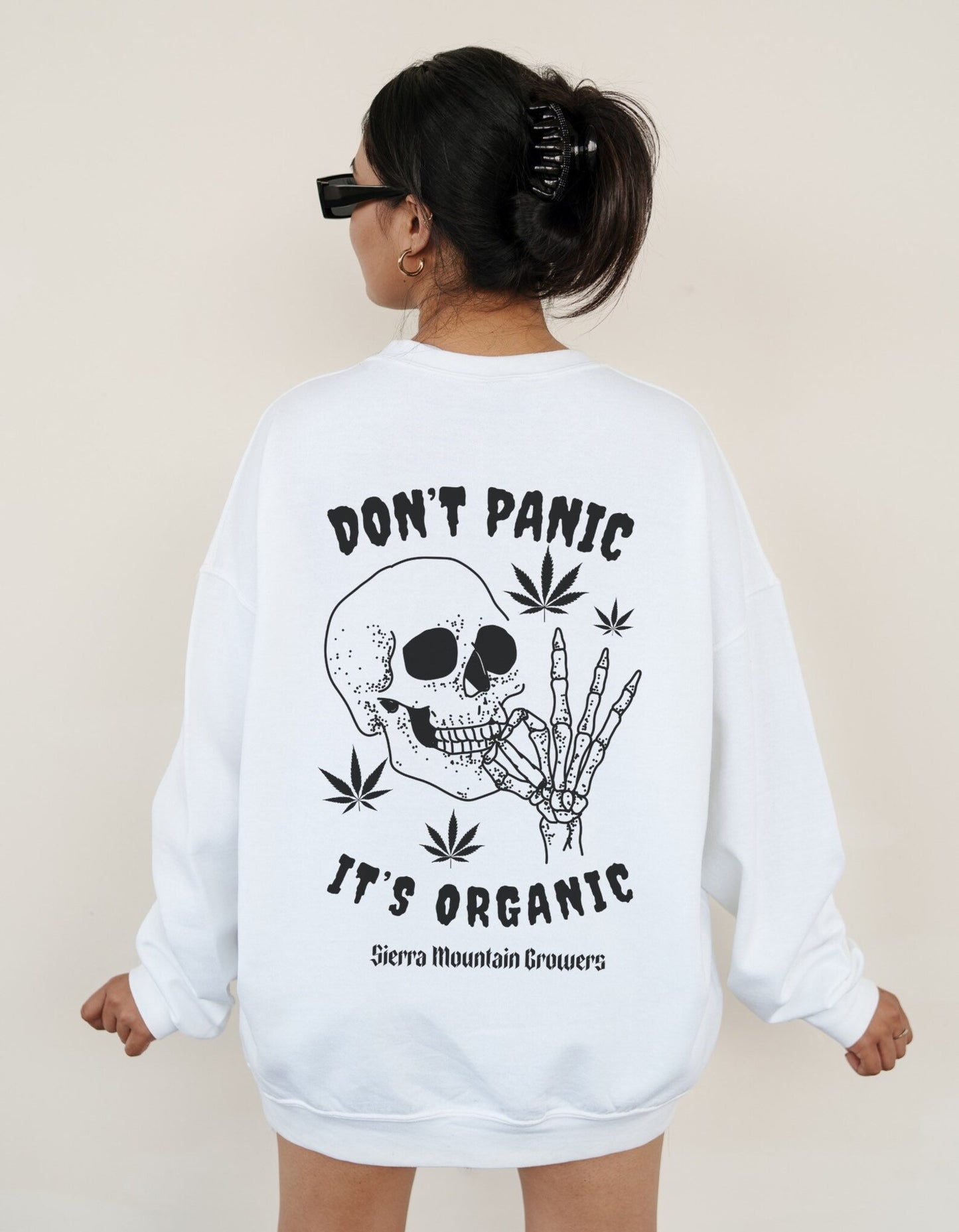 Don’t Panic It’s Organic Unisex Crewneck