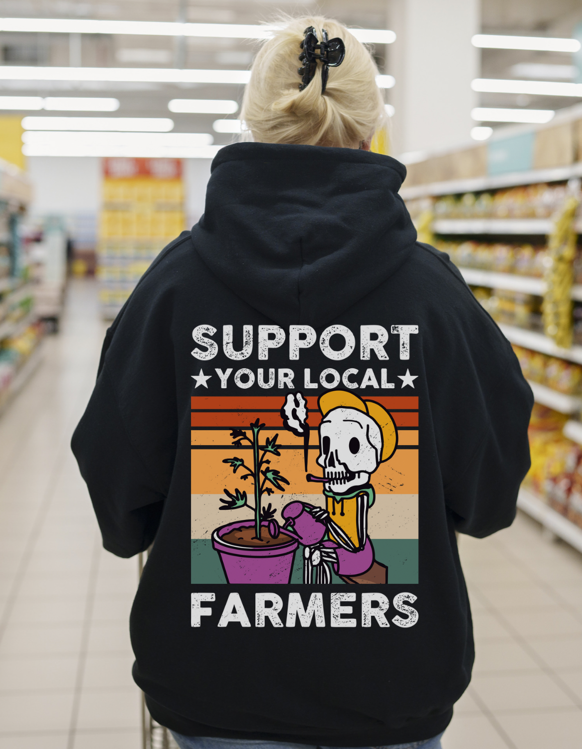 Support Your Local Farmers Hoodie