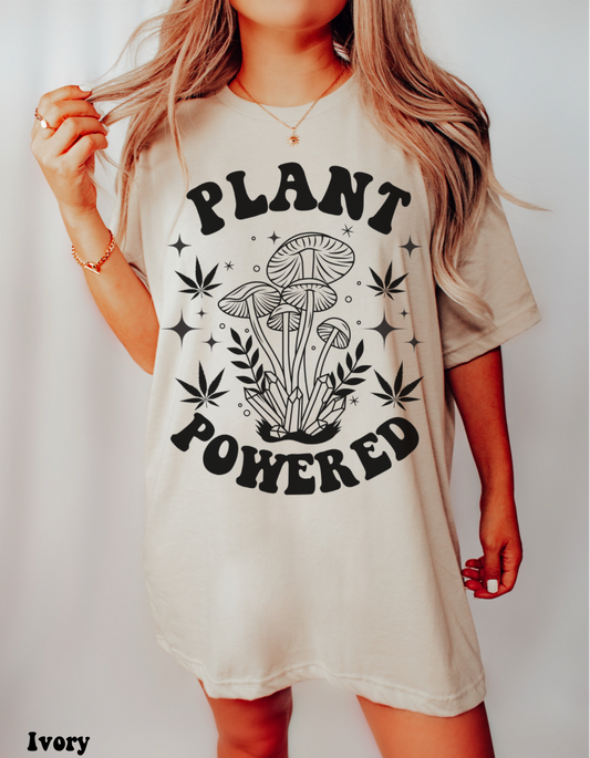 Plant Powered Magic Mushroom Shirt