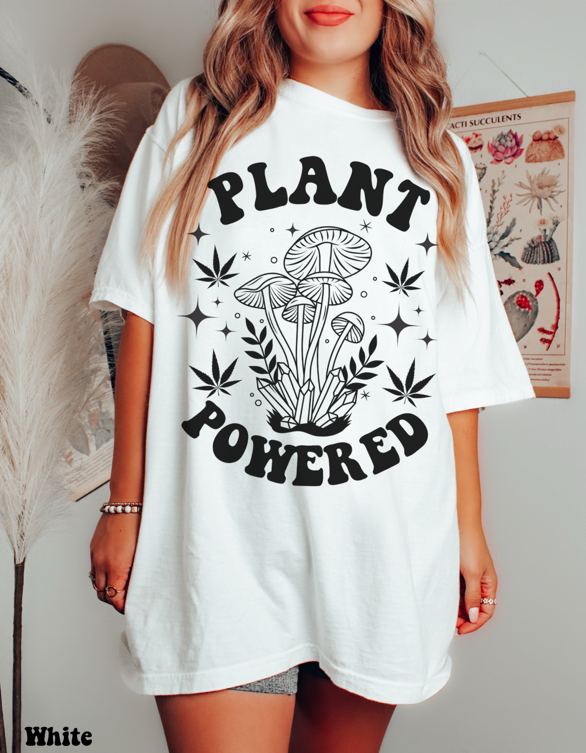 Plant Powered Magic Mushroom Shirt