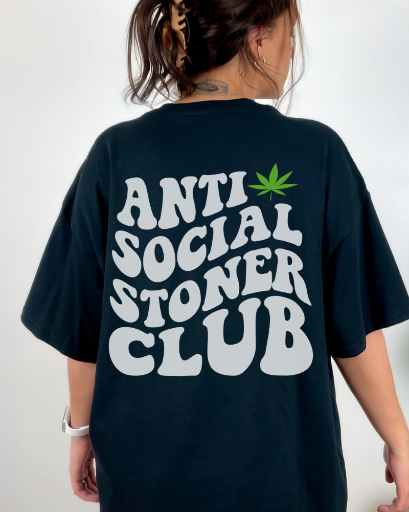 Anti-Social Stoner Club T-shirt