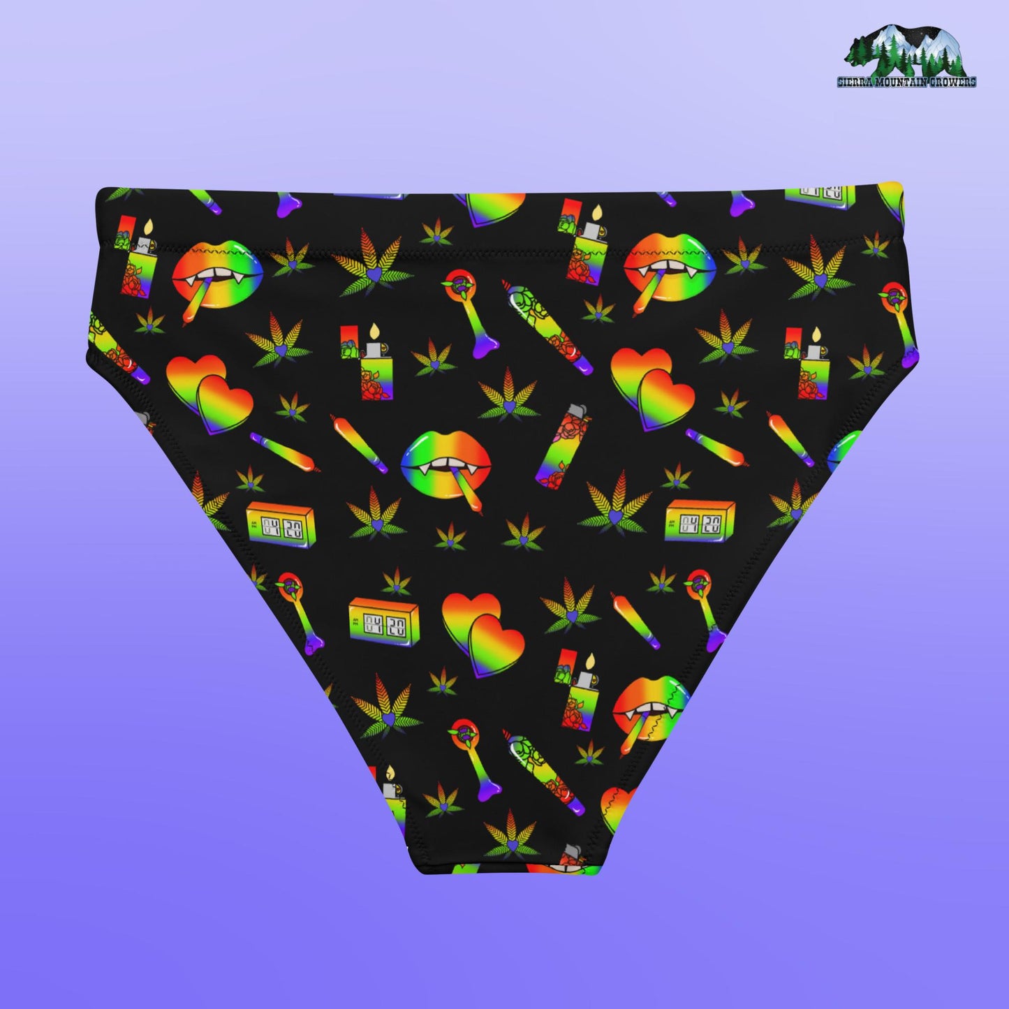 Vampire Stoner Babe Bikini Bottom(High Waisted)