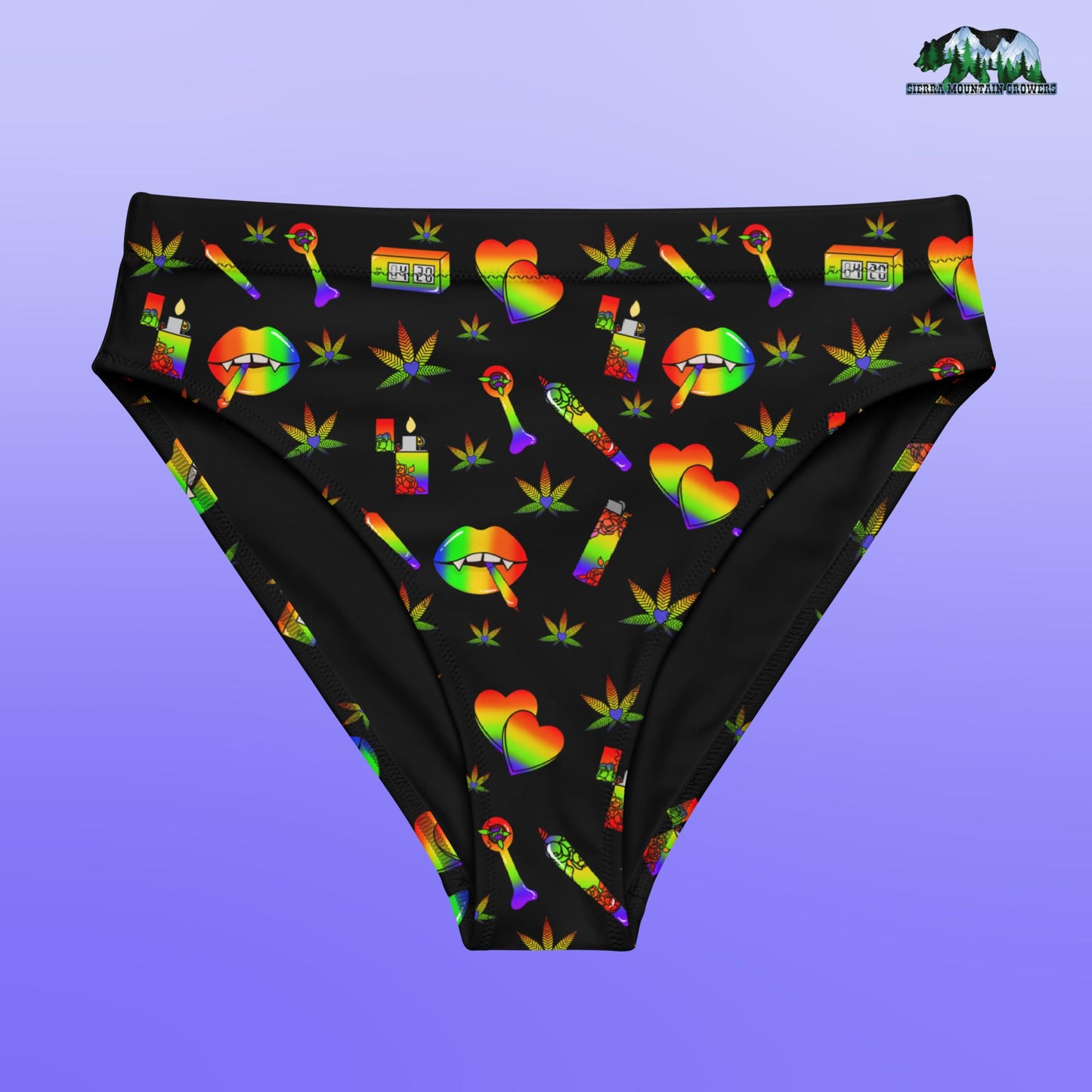 Vampire Stoner Babe Bikini Bottom(High Waisted)