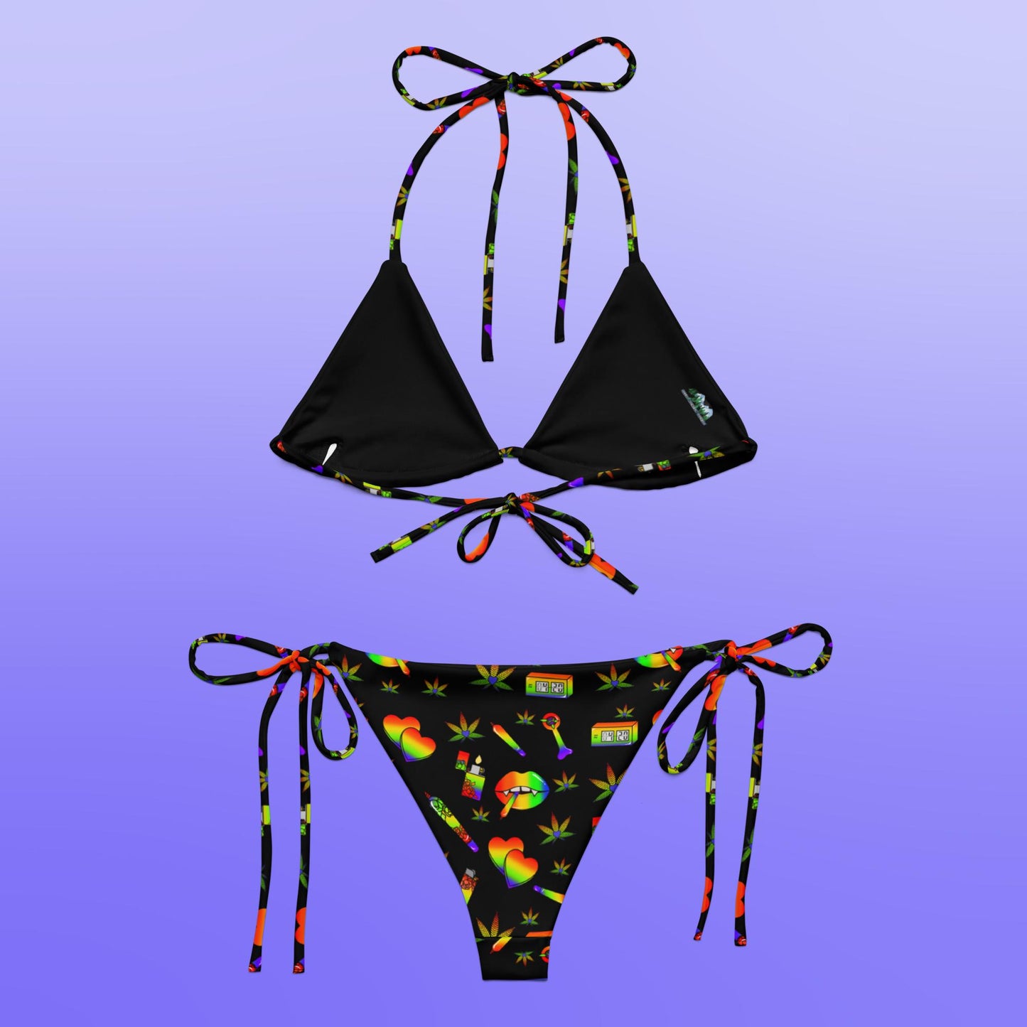 Vampire Stoner Babe String Bikini