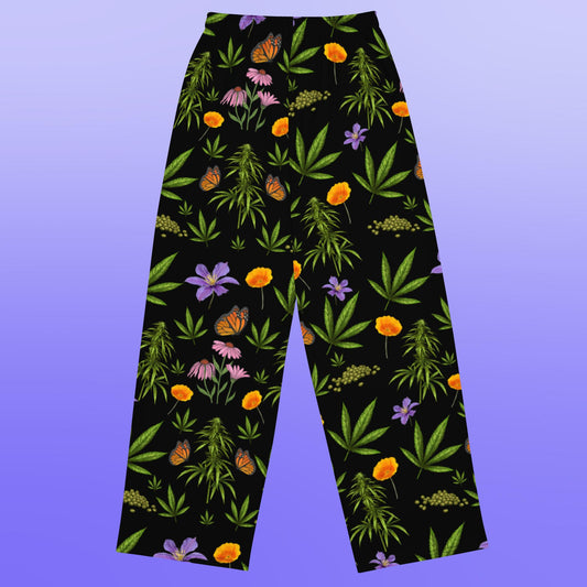 Garden Babe Wide Leg Pants (High Waisted)