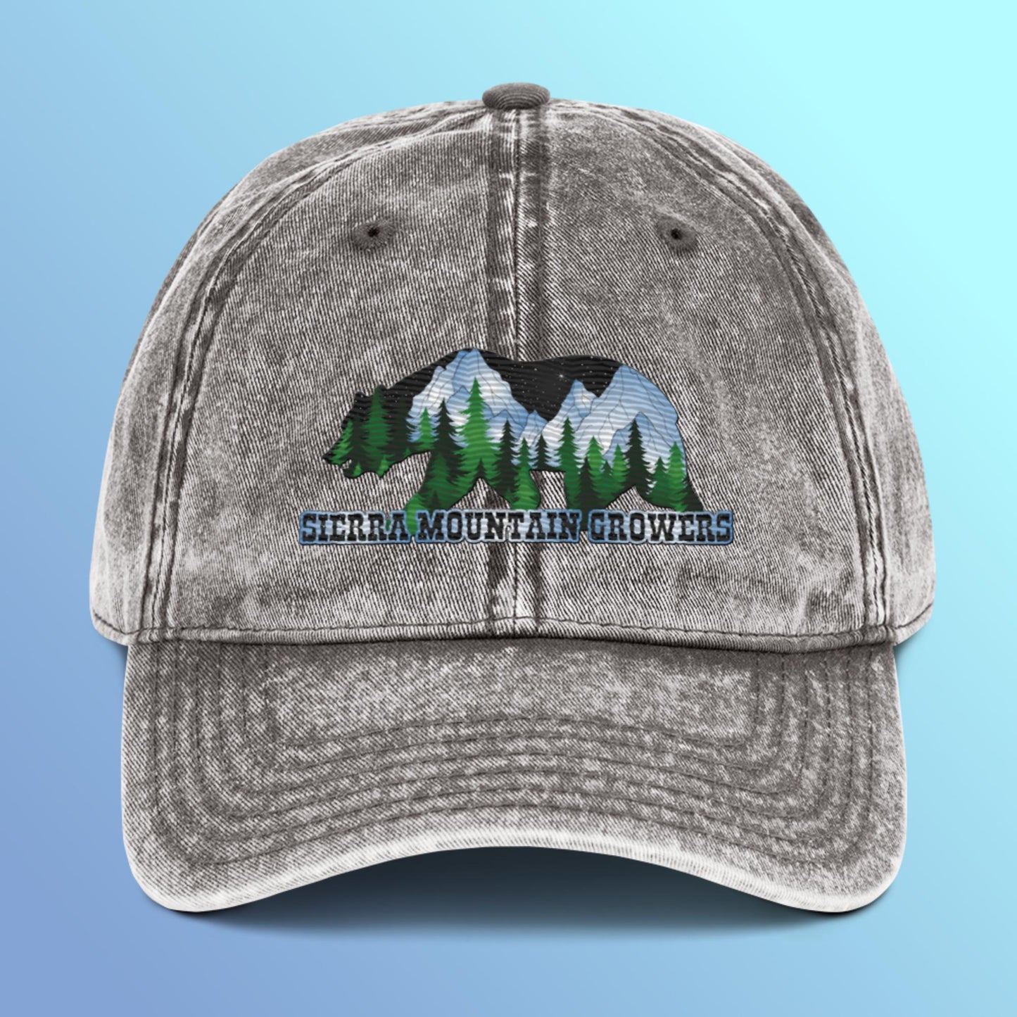 Sierra Mountain Growers Vintage Cotton Twill Cap