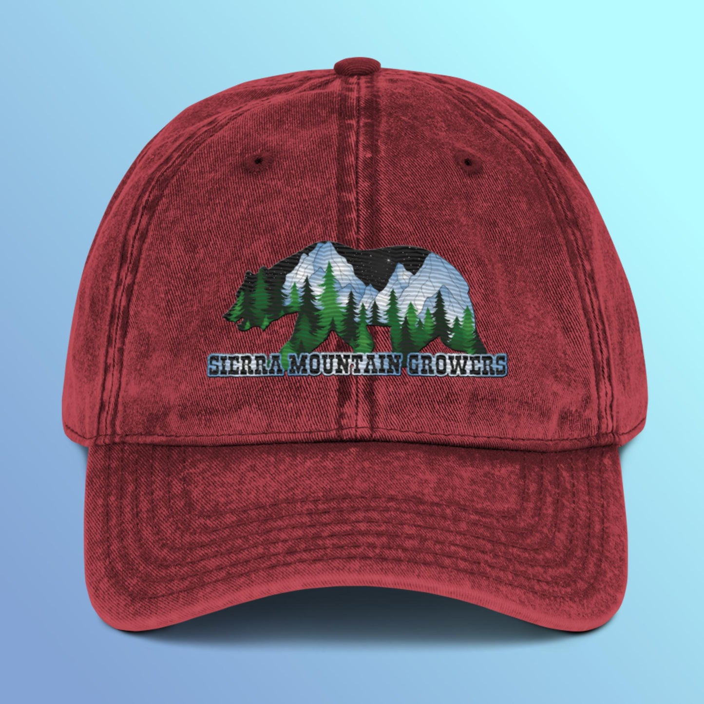 Sierra Mountain Growers Vintage Cotton Twill Cap