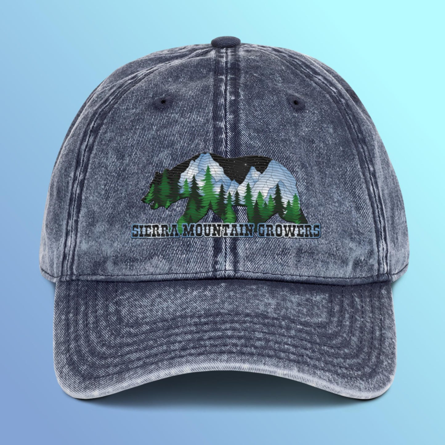 Sierra Mountain Growers Vintage Cotton Twill Cap