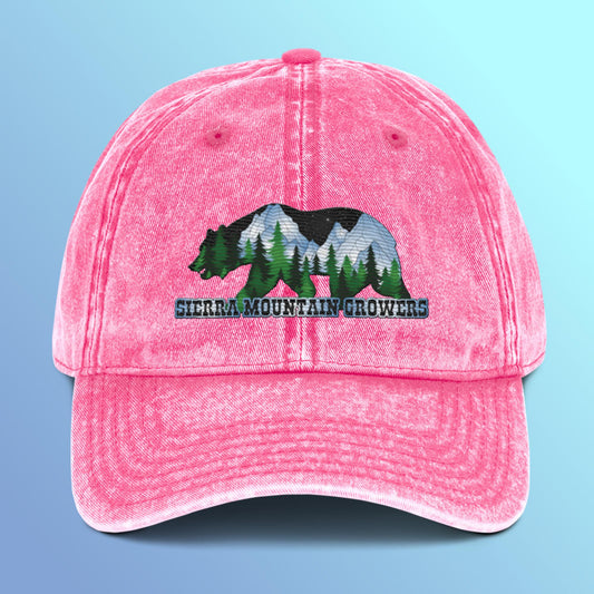 Sierra Mountain Growers Vintage Cotton Twill Cap