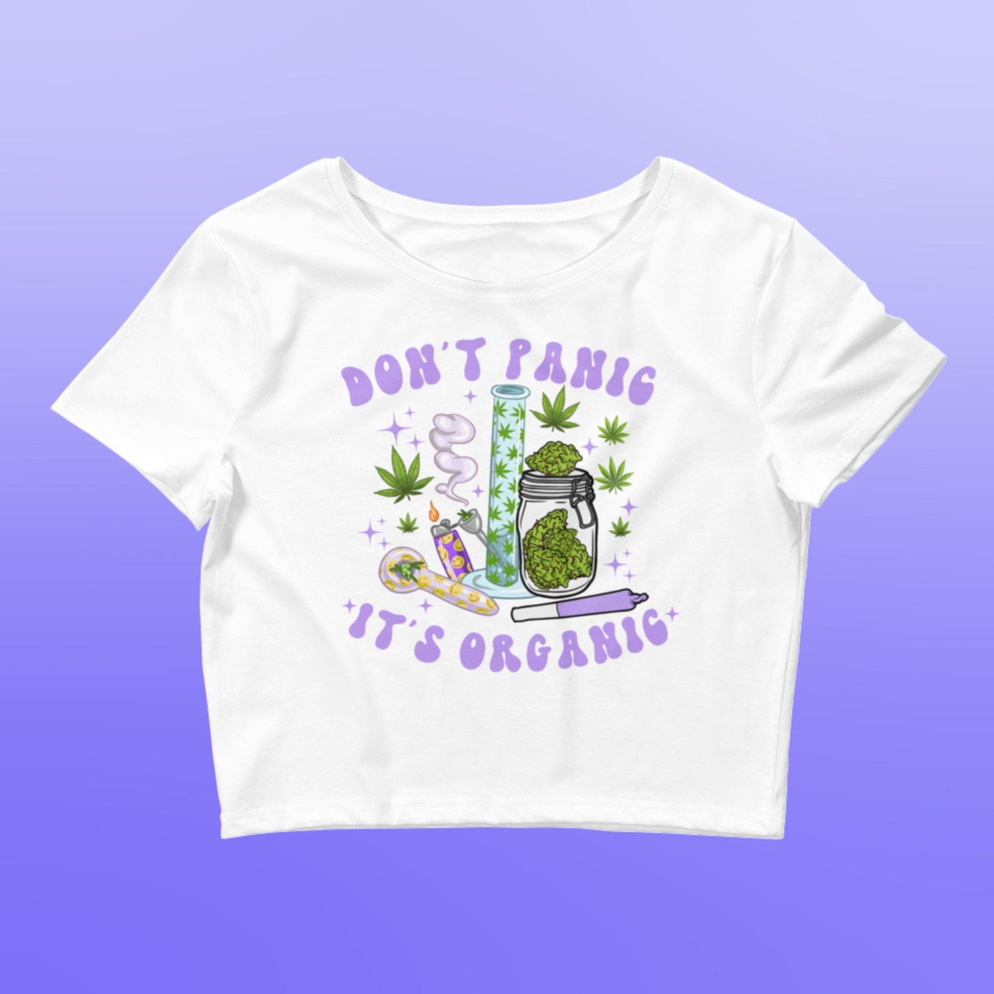 Don’t Panic It’s Organic Crop Top